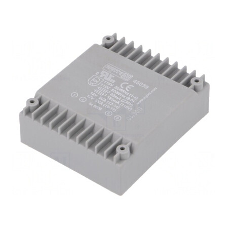 Transformator Încapsulat 10VA 115/230V AC la 12V 416mA | Electronic-mag.ro | Componente Electronice