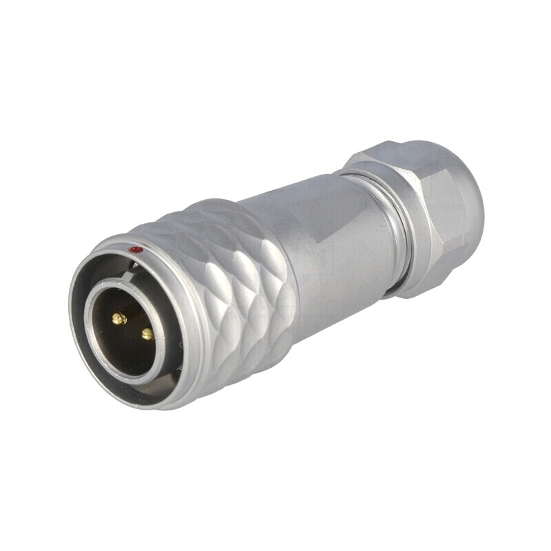Mufă SF12 tată 2 PIN IP67 13A 250V lipire pe cablu 4-6.5mm | Electronic-mag.ro | Componente Electronice