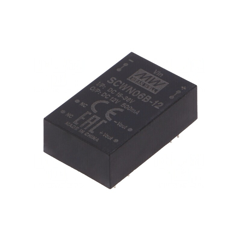Convertor DC/DC 6W 18-36V la 12V 500mA DIP24 | Electronic-mag.ro | Componente Electronice Convertor DC/DC 6W 18-36V la 12V 500mA DIP24 | Electronic-mag.ro | Componente Electronice
