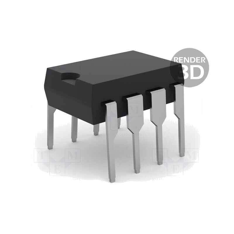 Optocuplor THT 1 Canal Amplificator Izolat 3,75kV DIP8 | Electronic-mag.ro | Componente Electronice
