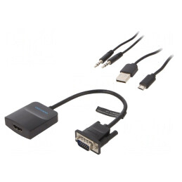 Convertor | HDMI 1.4 | 0,15m | neagră | ACNBB