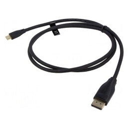 Adaptor DisplayPort la USB C Aurit 1m PVC | Electronic-mag.ro | Componente Electronice
