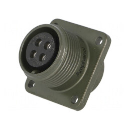 Conector circular aluminiu 14S MS/DS | Electronic-mag.ro | Componente Electronice
