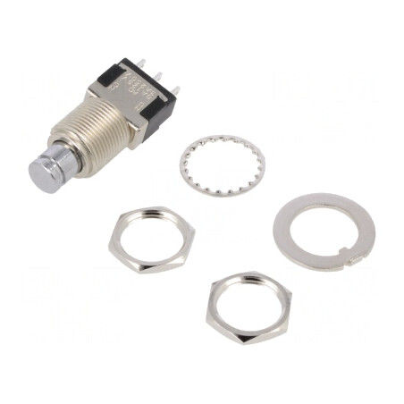 Comutator apăsare 2 SPDT 6A 125VAC 6VDC | Electronic-mag.ro | Componente Electronice