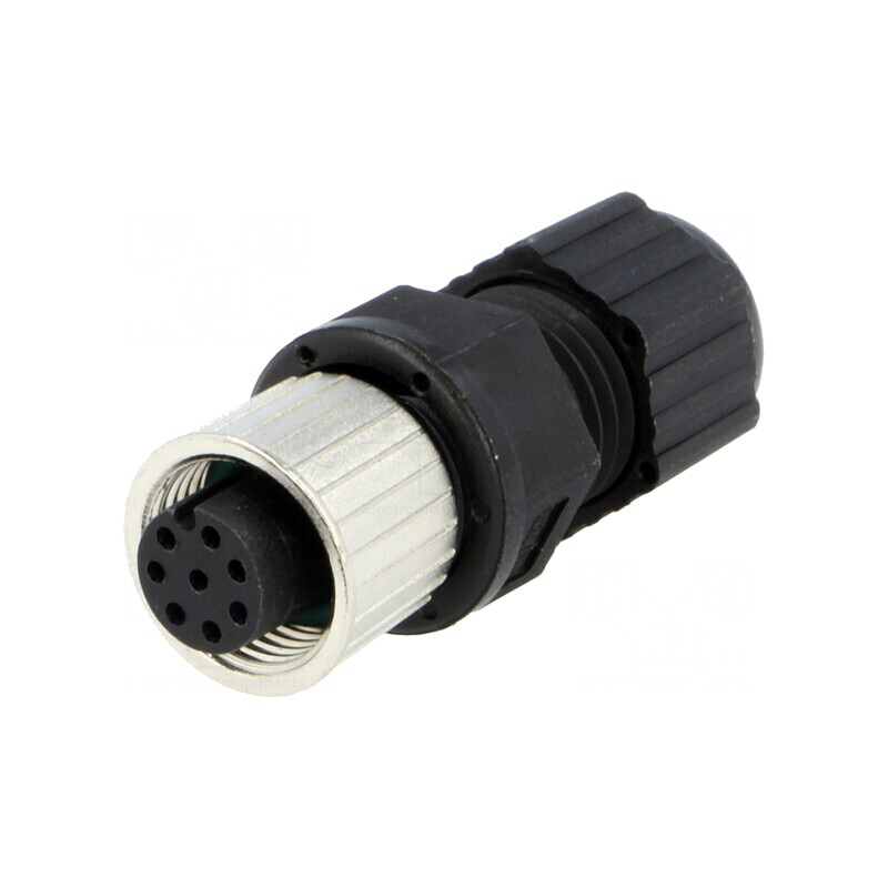 Mufă M12 PIN 8 Mamă pe Cablu IP68 | Electronic-mag.ro | Componente Electronice Mufă M12 PIN 8 Mamă pe Cablu IP68 | Electronic-mag.ro | Componente Electronice