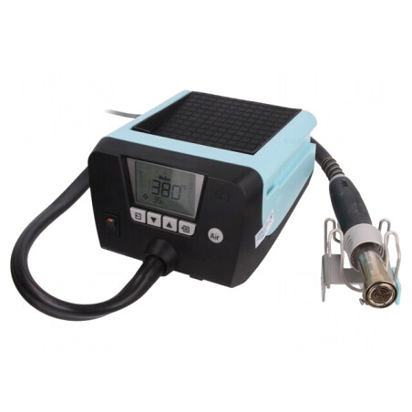 Stație cu aer cald digitală 900W 50-600°C ESD | Electronic-mag.ro | Componente Electronice