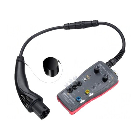 Kit Adaptoare de Testare 10A Roșu-Negru EV-520-D | Electronic-mag.ro | Componente Electronice