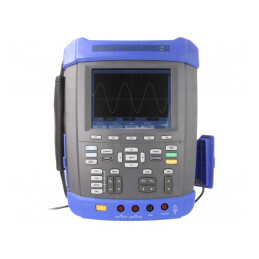 Osciloscop manual | 100MHz | color,LCD TFT 5,6" | Ch: 2 | 1Gsps | 2Mpts | DSO8102E