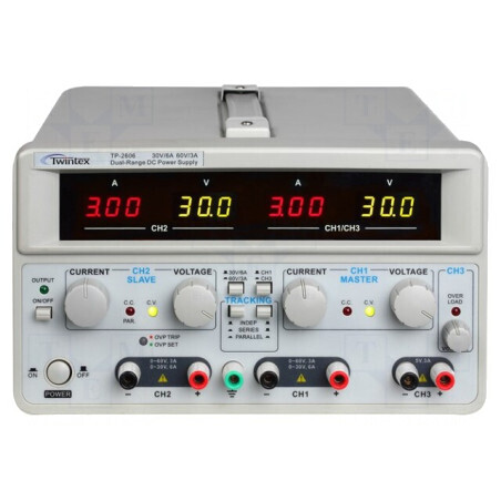 Alimentator de laborator multicanal 0-30V 0-6A TP-2606 | Electronic-mag.ro | Componente Electronice