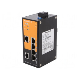 Switch PoE Ethernet 6 Porturi Neadministrabil 12-57VDC | Electronic-mag.ro | Componente Electronice