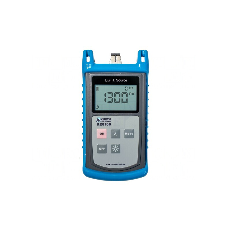 Sursă de lumină fibră optică LCD 850nm 1300nm KE8100 | Electronic-mag.ro | Componente Electronice