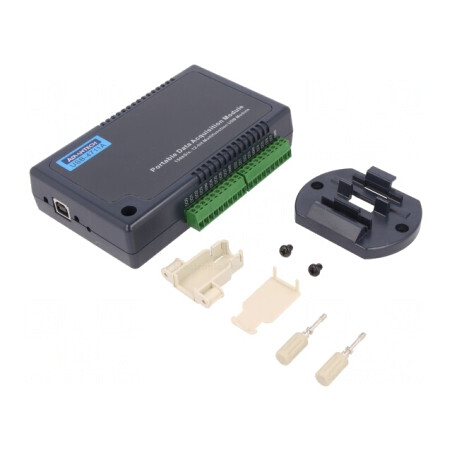 Modul Intrări/Ieșiri Analogice USB 2.0 pentru Șină DIN | Electronic-mag.ro | Componente Electronice