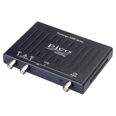 Osciloscop PC 50MHz 2 Canale 500Msps 8bit Picoscope 2206B | Electronic-mag.ro | Componente Electronice