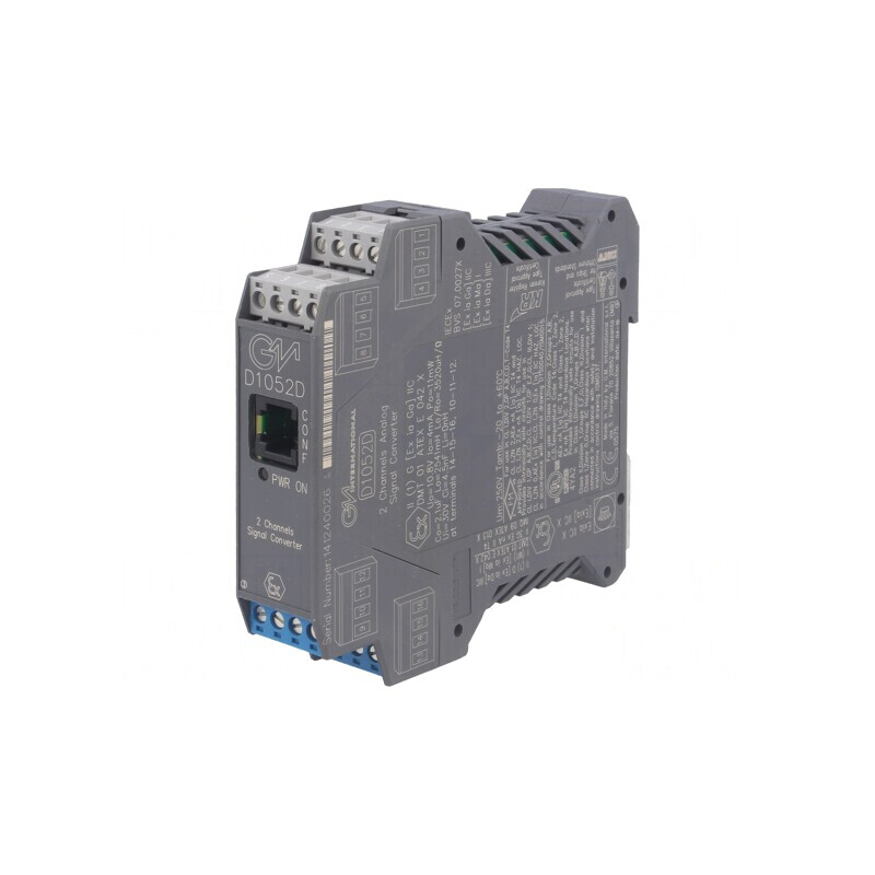 Adaptor de Semnale Analogice pentru Șină DIN 10-30VDC IP20 | Electronic-mag.ro | Componente Electronice