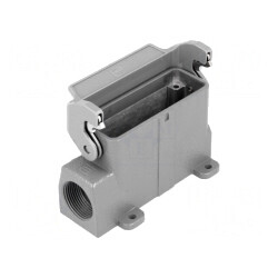 Carcasă conectori HDC Han A 16A M25 IP65 | Electronic-mag.ro | Componente Electronice
