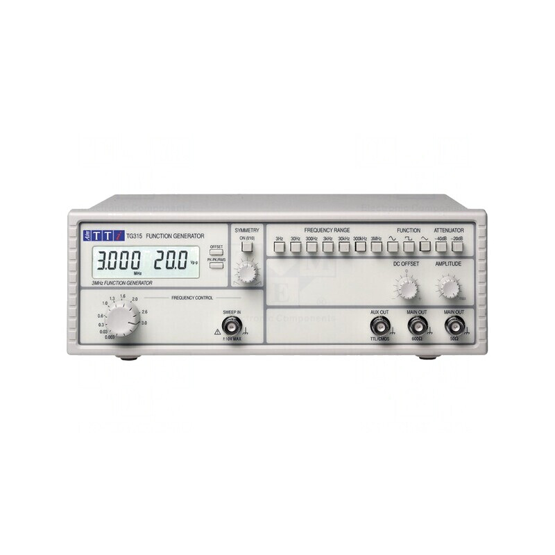 Generator de Funcții 3MHz LCD 4 Cifre TG315 | Electronic-mag.ro | Componente Electronice