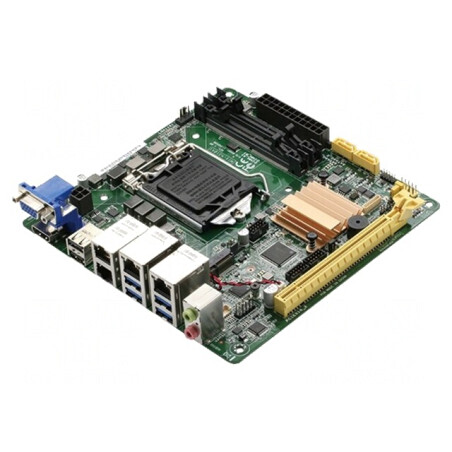 Placă de bază Mini-ITX LGA1151 12VDC 170x170mm | Electronic-mag.ro | Componente Electronice