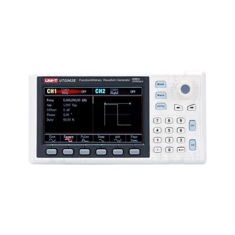 Generator de Funcții 60MHz TFT LCD 4.3" UTG962E | Electronic-mag.ro | Componente Electronice