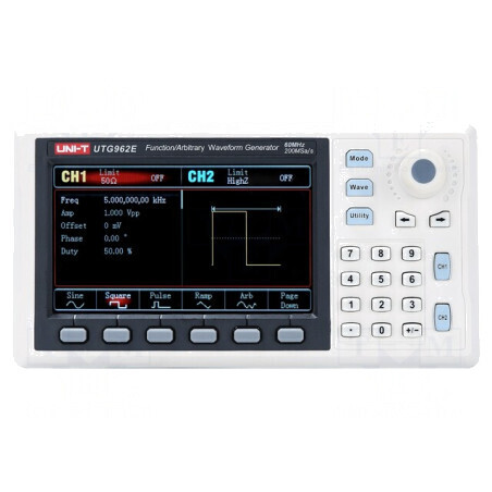 Generator de Funcții 60MHz TFT LCD 4.3" UTG962E | Electronic-mag.ro | Componente Electronice