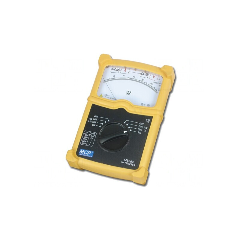 Aparat de Măsură Putere 1-Fazată Analog 0-500Hz | Electronic-mag.ro | Componente Electronice