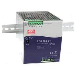 Alimentator Pulsatoriu DIN 960W 24V 40A | Electronic-mag.ro | Componente Electronice