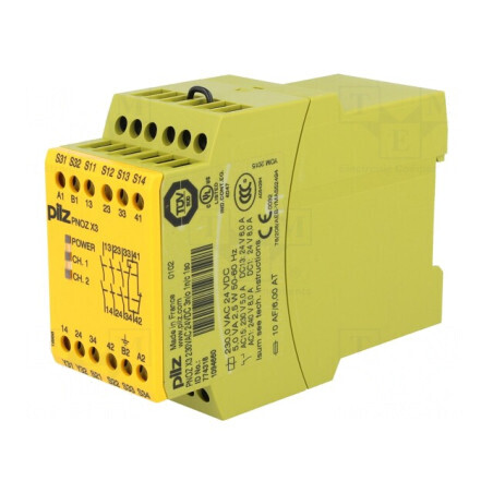 Releu de siguranță PNOZ X3 230VAC 24VDC | Electronic-mag.ro | Componente Electronice