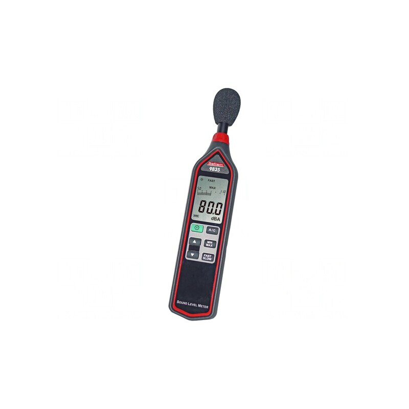 Aparat de măsurare a intensității sonore LCD SEFRAM9835 | Electronic-mag.ro | Componente Electronice Aparat de măsurare a intensității sonore LCD SEFRAM9835 | Electronic-mag.ro | Componente Electronice