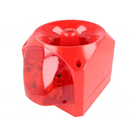 Semnalizator Luminos și Acustic Roșu Nexus Voice 24VDC IP66 | Electronic-mag.ro | Componente Electronice