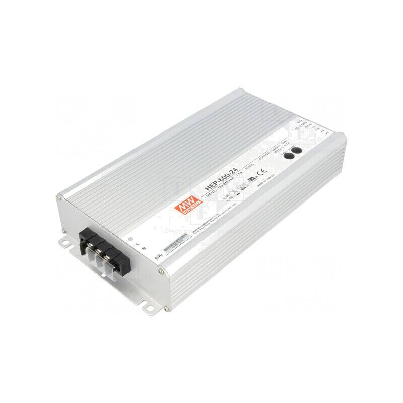 Alimentator Modular 600W 24VDC HEP-600-24 | Electronic-mag.ro | Componente Electronice