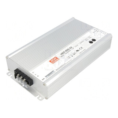 Alimentator Modular 600W 24VDC HEP-600-24 | Electronic-mag.ro | Componente Electronice