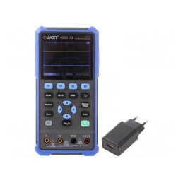 Osciloscop Portabil 100MHz LCD 3,5" 2 Canale HDS2102