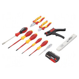 Set Clești și Șurubelnițe Izolate 1kVAC | Electronic-mag.ro | Componente Electronice