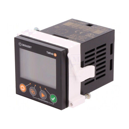 Timer Programabil SPDT 0,05s-9999h 24-240V 45x45mm | Electronic-mag.ro | Componente Electronice