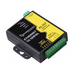 Server Porturi Seriale 3 Porturi 5-30VDC IP30 ES-357 | Electronic-mag.ro | Componente Electronice