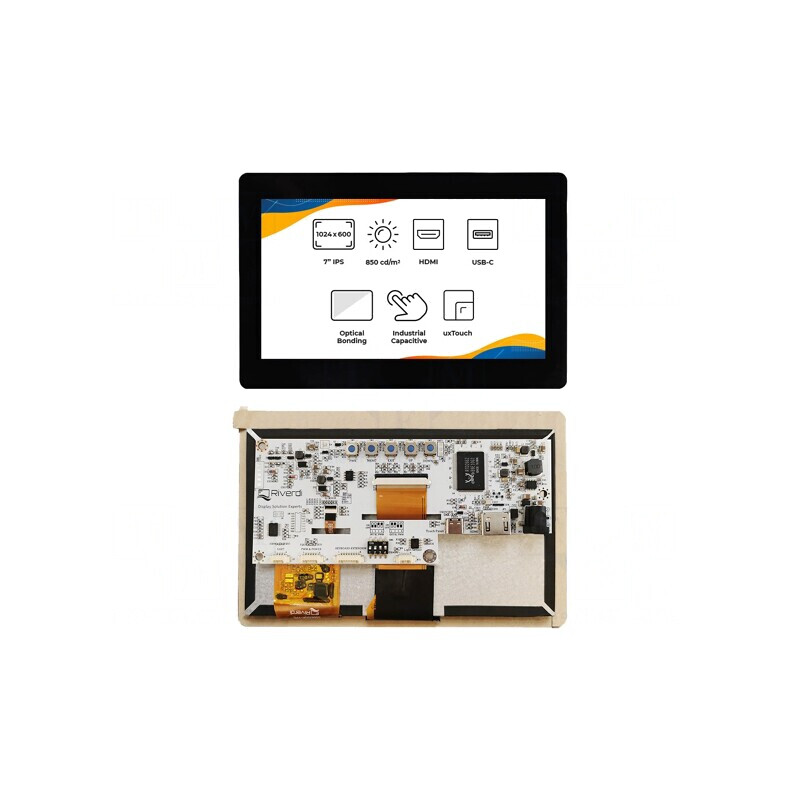 Ecran TFT 7" 1024x600 LED RGB | Electronic-mag.ro | Componente Electronice