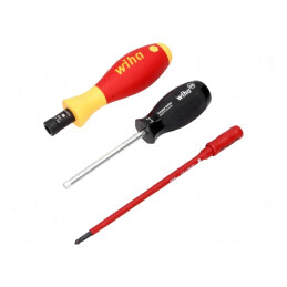 Kit Șurubelnițe Dinamometrice Reglabile 1kVAC 138mm 6mm 6% 26626 | Electronic-mag.ro | Componente Electronice