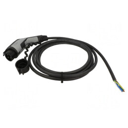 Cablu eMobility 250V 8kW IP44 Tip 1 4m 32A Monofazat | Electronic-mag.ro | Componente Electronice
