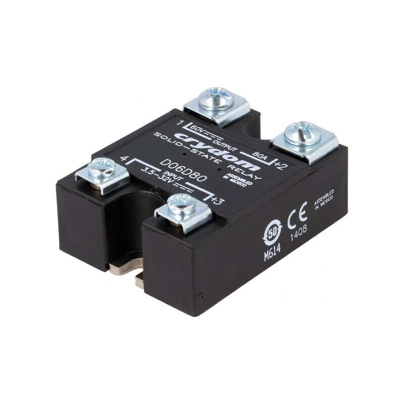 Releu Semiconductor 80A 0-60VDC 3,5-32VDC | Electronic-mag.ro | Componente Electronice Releu Semiconductor 80A 0-60VDC 3,5-32VDC | Electronic-mag.ro | Componente Electronice