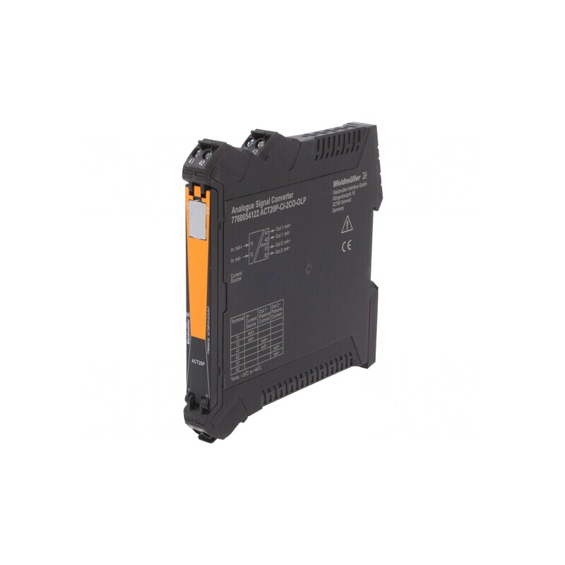 Adaptor de Semnale Analogice pentru Șină DIN 4-20mA | Electronic-mag.ro | Componente Electronice