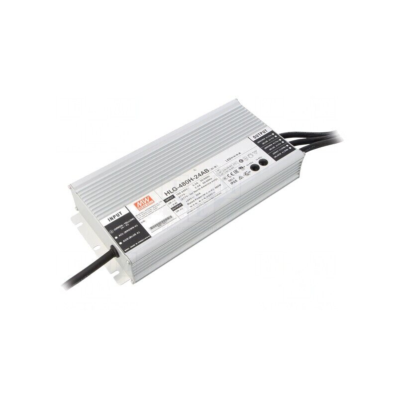 Alimentator LED 480W 24V IP65 | Electronic-mag.ro | Componente Electronice