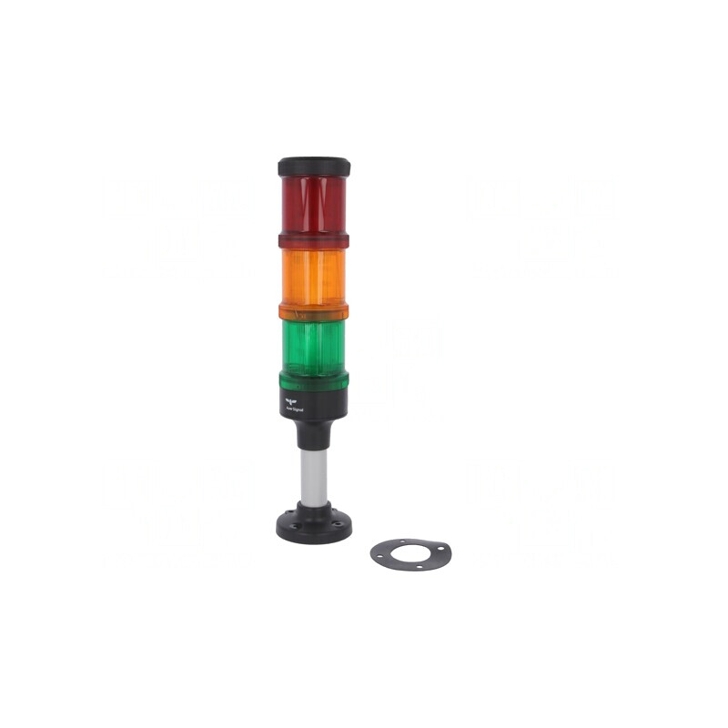 Semnalizator Coloană LED 24V IP66 ECO60-Q01 | Electronic-mag.ro | Componente Electronice