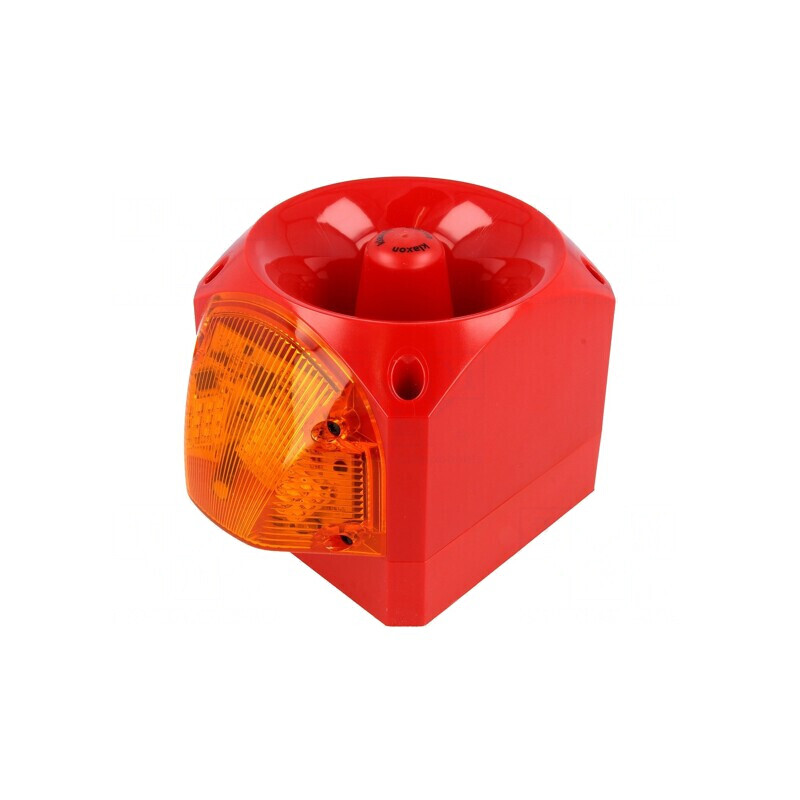 Semnalizator Luminos și Acustic LED Roșu 10-60VDC IP66 | Electronic-mag.ro | Componente Electronice