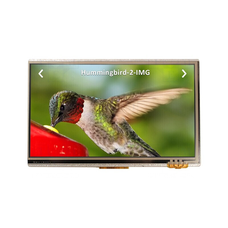 Ecran TFT 7" 800x480 LED RGB 3.3V | Electronic-mag.ro | Componente Electronice