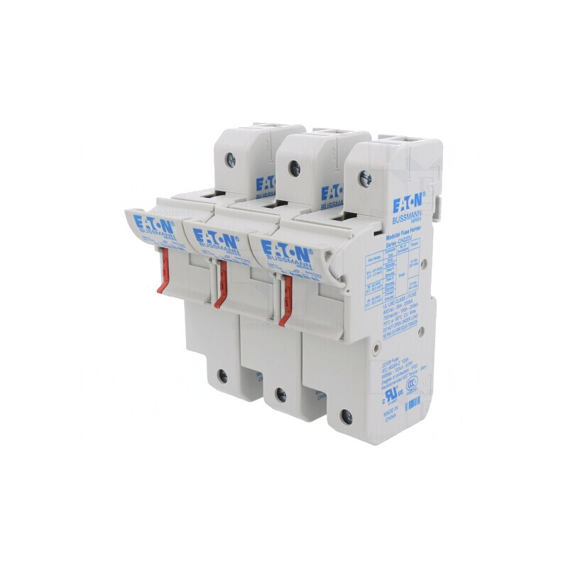 Clemă DIN 22x58mm 125A 690VAC 3 Poli | Electronic-mag.ro | Componente Electronice