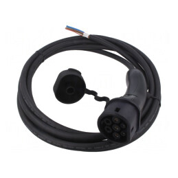 Cablu eMobility Tip 2 5m 32A 250V 7,4kW IP54 | Electronic-mag.ro | Componente Electronice