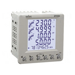 Aparat de Măsură Parametri Rețea LCD 6A MFM384 | Electronic-mag.ro | Componente Electronice