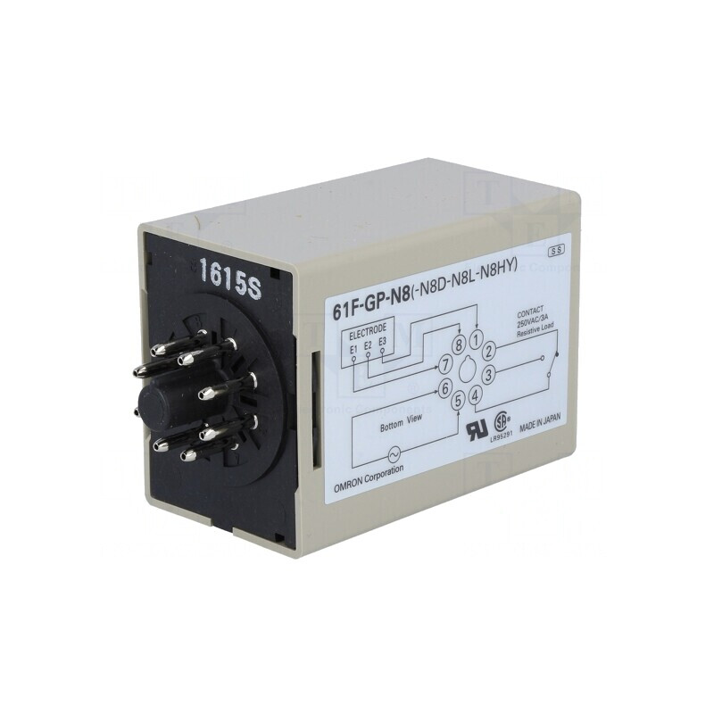 Releu Monitorizare Nivel 230VAC SPDT BF-1 61F-GP-N8 | Electronic-mag.ro | Componente Electronice