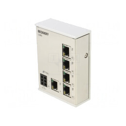 Switch Ethernet Neadministrabil 5 Porturi RJ45 24VDC | Electronic-mag.ro | Componente Electronice