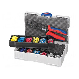 Kit pentru Crimparea Conectorilor și Terminalelor cu Valijoară | Electronic-mag.ro | Componente Electronice