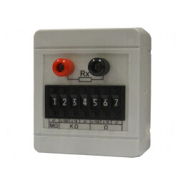 Rezistor Decadic 1-9999999Ω, 7 Intervaluri, ±1% RCL-100 | Electronic-mag.ro | Componente Electronice